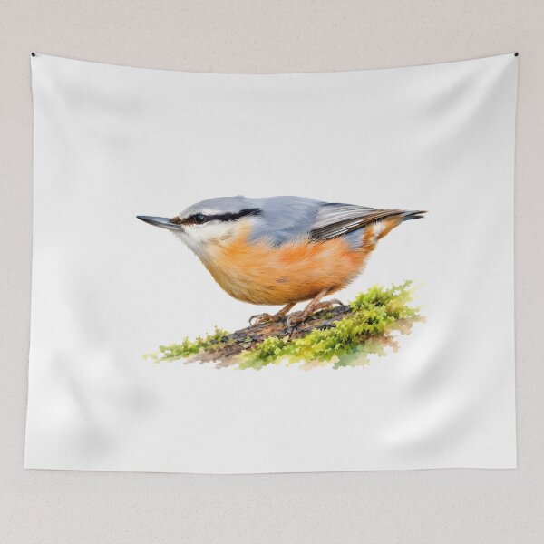 Item preview, Eurasian Nuthatch (Sitta europaea) designed and sold by HOMETOWN86.