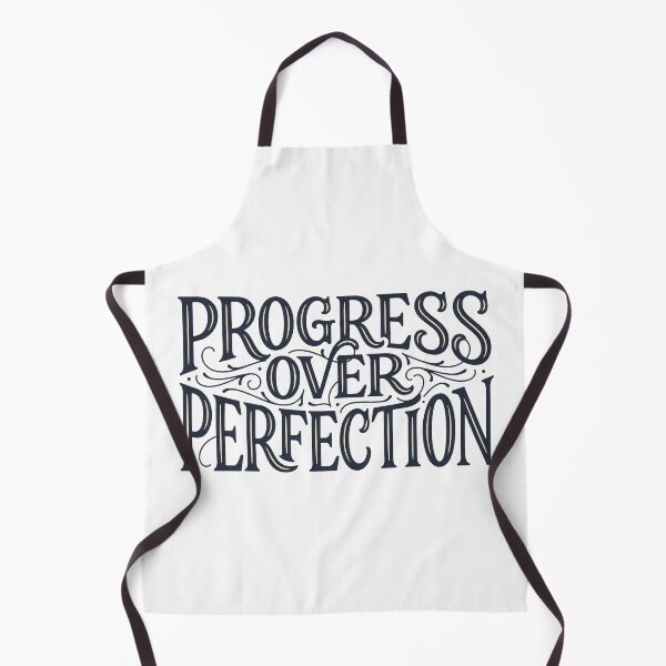Item preview, Progress Over Perfection – Motivational Quote Aesthetic | Growth Mindset Inspiration designed and sold by Love Between Pages.