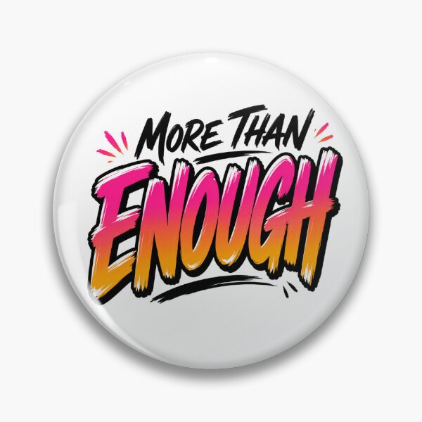 Item preview, More Than Enough Inspirational Quote Design designed and sold by the-dovlat.