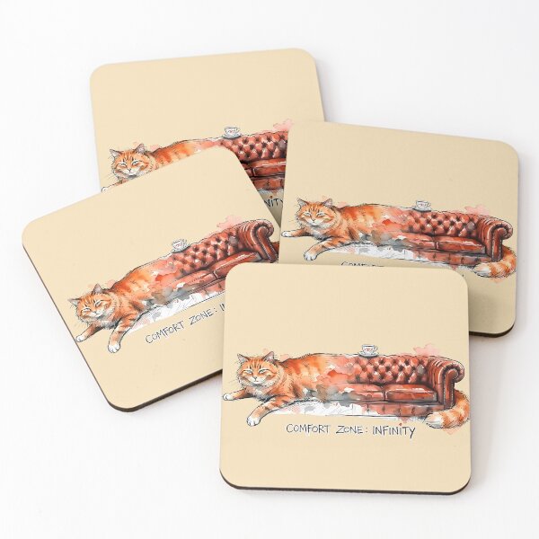 Item preview, The Endless Ginger Cat Couch designed and sold by SoulPT.