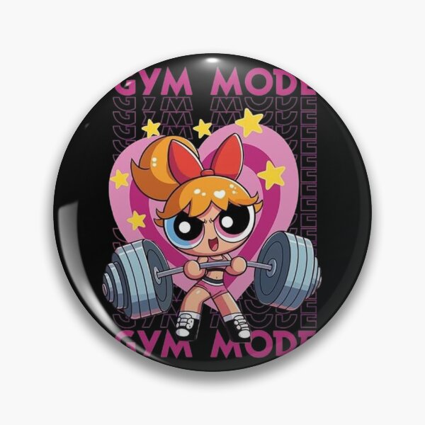 Item preview, Gym Mode Powerpuff Girls Blossom Workout designed and sold by Velvet-Mirage.