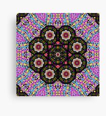 decorative ornate candy with soft candle light for peace Canvas Print