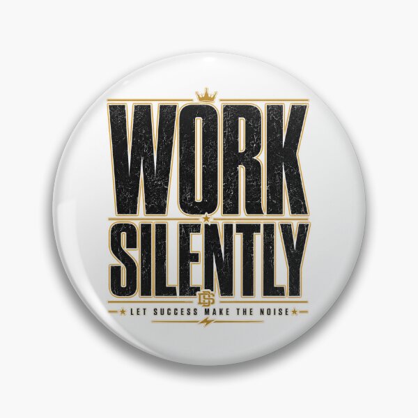 Item preview, Work Silently Success Motivation Quote designed and sold by the-dovlat.