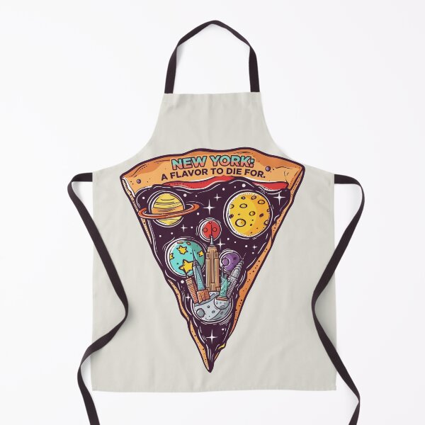 Item preview, New York Pizza Galaxy Outer Space Skyline designed and sold by Amir Faysal.