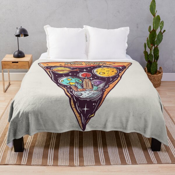 Item preview, New York Pizza Galaxy Outer Space Skyline designed and sold by Amir Faysal.