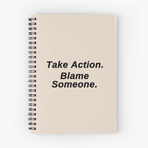 Item preview, Take Action. Blame Someone. designed and sold by True Challenge.