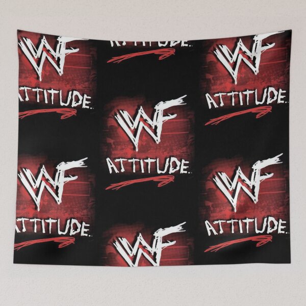 Item preview, Retro Wrestling Attitude Era Scratch Logo designed and sold by Velvet-Mirage.