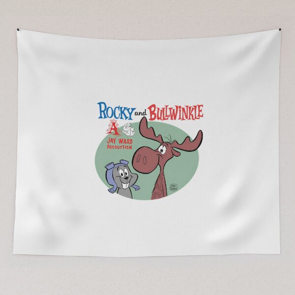Item preview, Rocky And Bullwinkle Cartoon Stars designed and sold by EviBenbato.