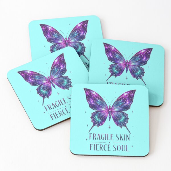 Item preview, Fragile Skin Fierce Soul  designed and sold by VivaStencil.
