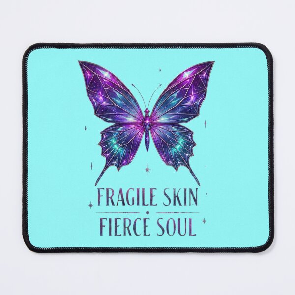 Item preview, Fragile Skin Fierce Soul designed and sold by VivaStencil.