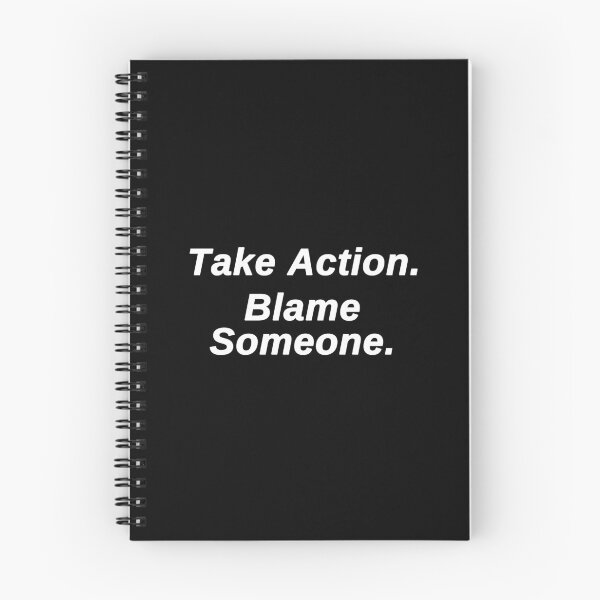 Item preview, Take Action. Blame Someone. designed and sold by True Challenge.