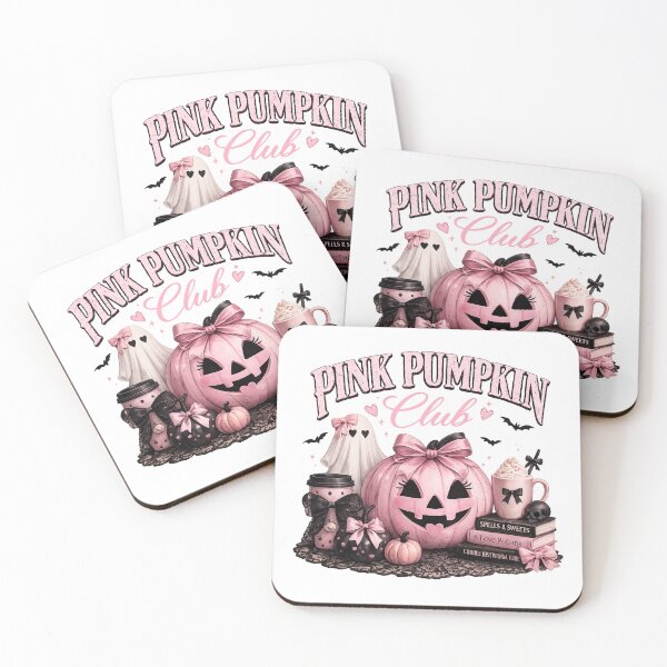Item preview, Pink pumpkin club halloween charm designed and sold by Side Quest Co..