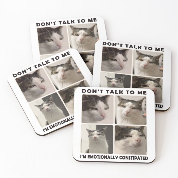 Item preview, Don’t Talk To Me Funny Cat Meme designed and sold by StevenCrandall.
