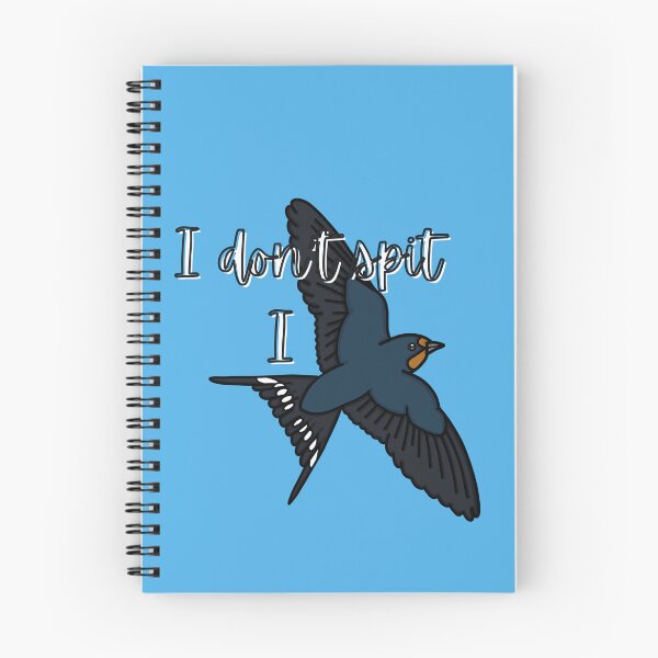 Item preview, I don't spit I... - Barn Swallow - A Derpybird Design designed and sold by YOjosie.