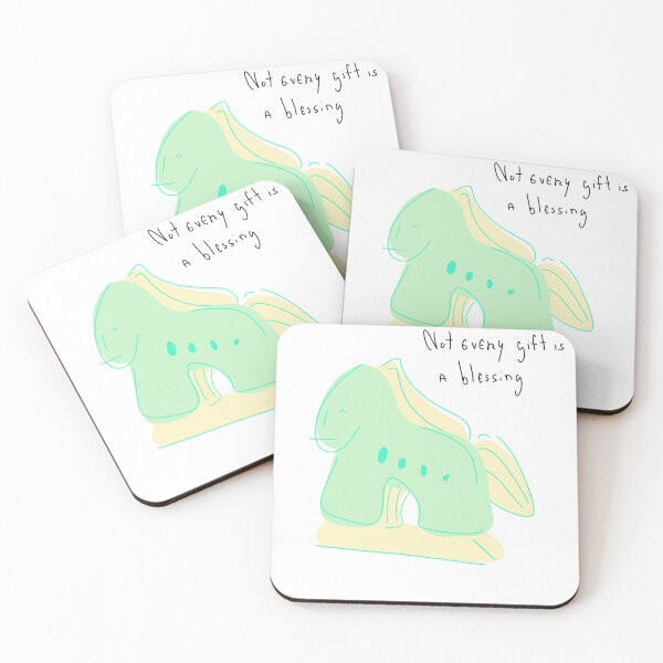 Item preview, Not Every Gift Is A Blessing Trojan Horse designed and sold by PeaceTypo.