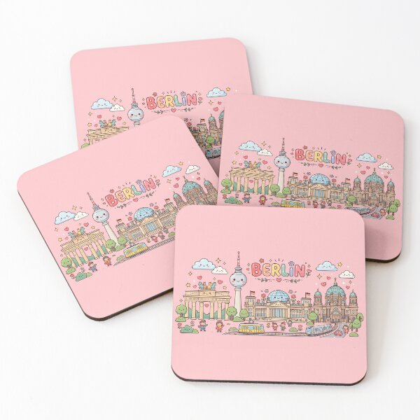 Item preview, Cute Kawaii Berlin Skyline designed and sold by Amir Faysal.