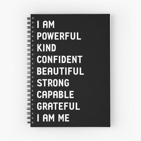 Item preview, I Am Powerful Kind Confident Positive Affirmation designed and sold by teeperfect.