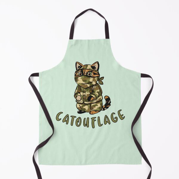 Item preview, Catouflage Cat | Cute Camouflage Kitty Pun designed and sold by Fun Funky Designs.