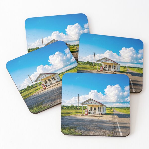 Item preview, Vintage Americana Gas Station designed and sold by Home Decor Art.