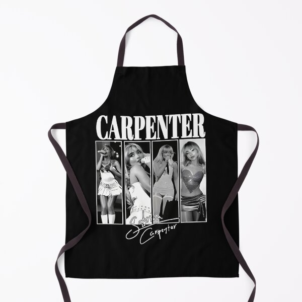 Item preview, Carpenter Sabrina Pop Star Black and White Panel Art designed and sold by RustBloomart.