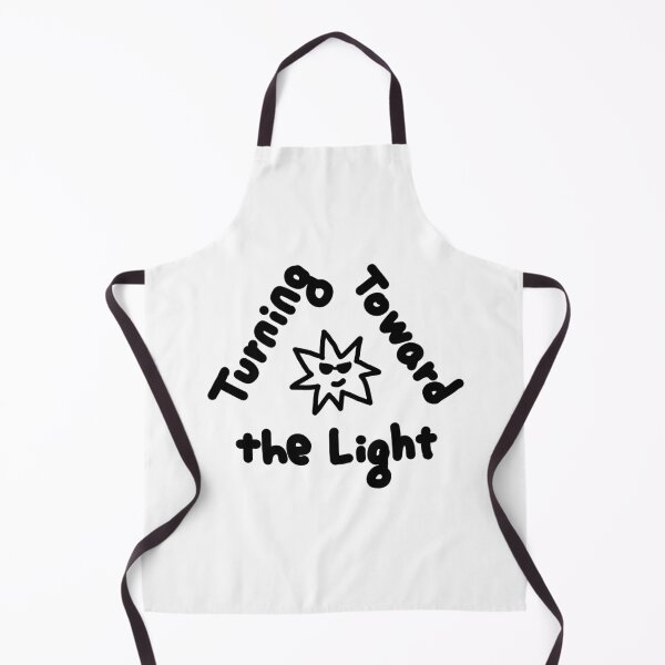 Item preview, Cute Sun Illustration, Turning Toward the Light Inspirational Quote, Hand Drawn Positive Doodle designed and sold by DaisyRooDesign.