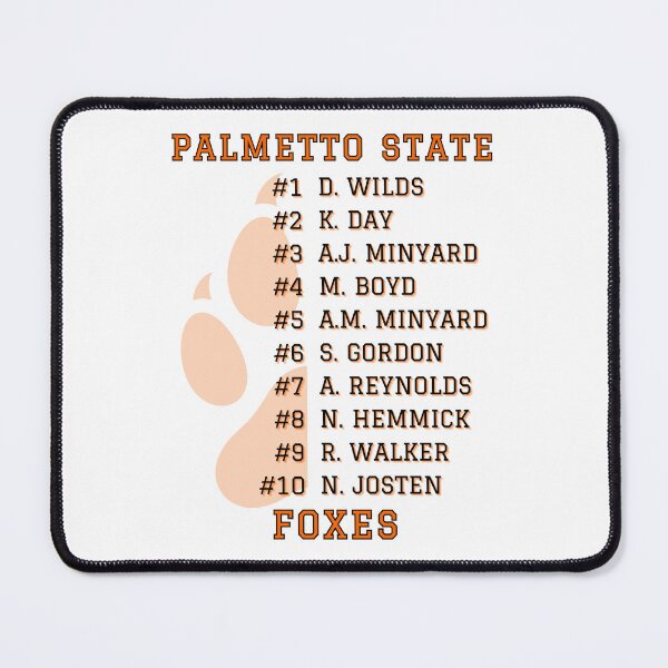 Item preview, Palmetto State Foxes- team roster designed and sold by weightyghosts.