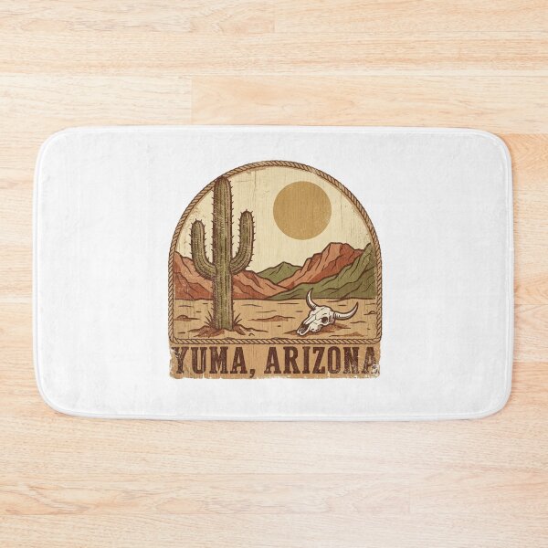 Item preview, Yuma Arizona Desert - Vintage Western Cactus Design designed and sold by ShirtsUp-Lane.