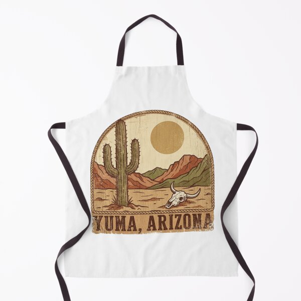 Item preview, Yuma Arizona Desert - Vintage Western Cactus Design designed and sold by ShirtsUp-Lane.