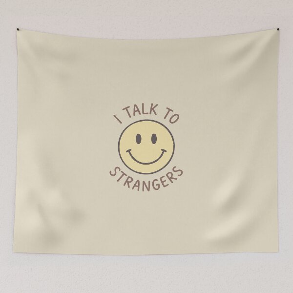 Item preview, I Talk To Strangers designed and sold by dudelinart.