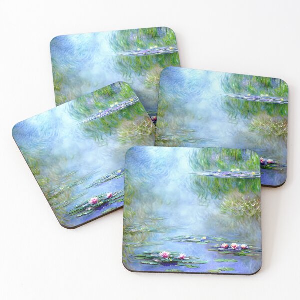 Item preview, Water Lilies: Impression of Reflections & Blossoming Surfaces (33) designed and sold by artdesignsnow.