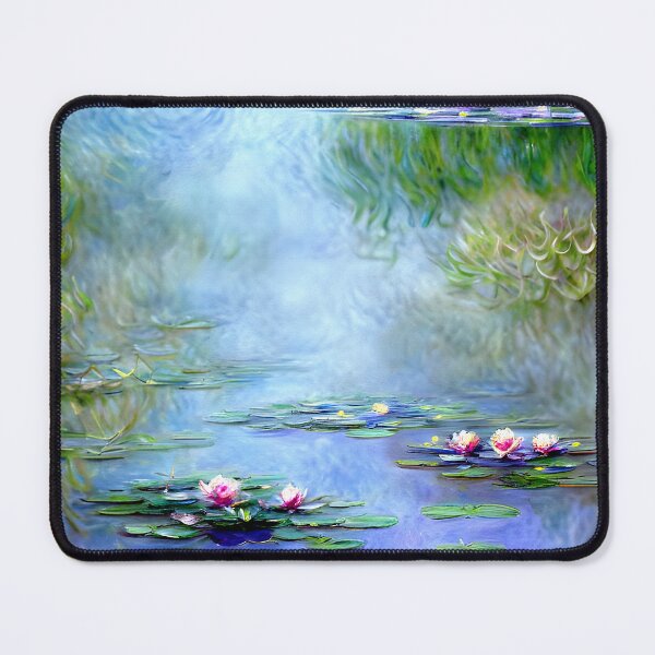 Item preview, Water Lilies: Impression of Reflections & Blossoming Surfaces (33) designed and sold by artdesignsnow.