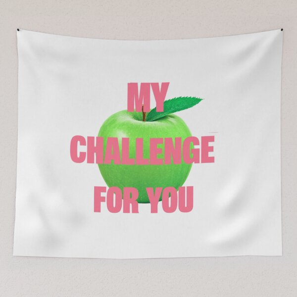 Item preview, my challenge for you apple graphic designed and sold by SwagIsNotAHobby.