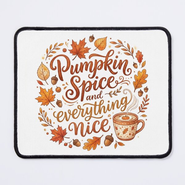 Item preview, Pumpkin Spice and Everything Nice Shirt | Cozy Fall Latte Autumn Graphic Tee designed and sold by DmaarGroup.