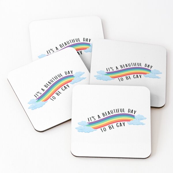 Item preview, it's a beautiful day to be gay designed and sold by weightyghosts.