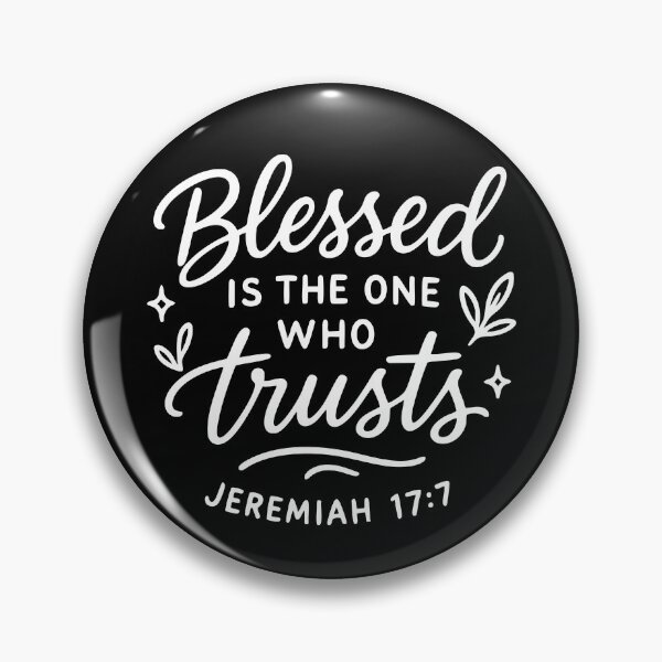Item preview, Blessed Is The One Who Trusts designed and sold by yobochart.
