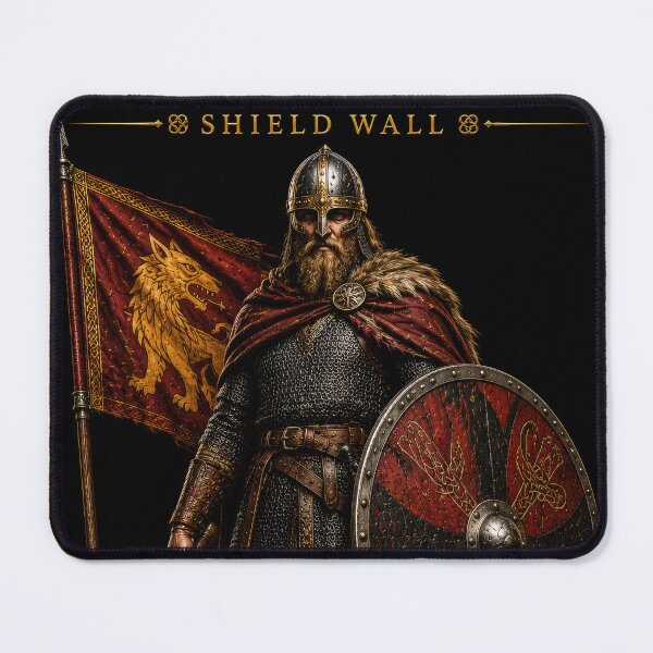 Item preview, Housecarl Anglo Saxon Elite Warrior Art designed and sold by Retr0Tshirts.