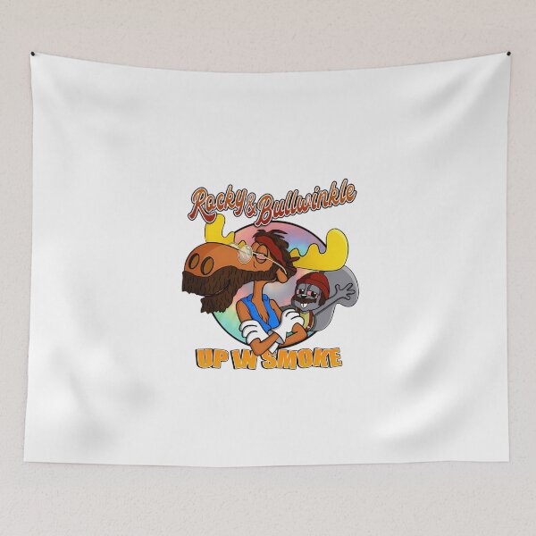 Item preview, Rocky And Bullwinkle Cheech And Chong Mash Up Die designed and sold by EviBenbato.