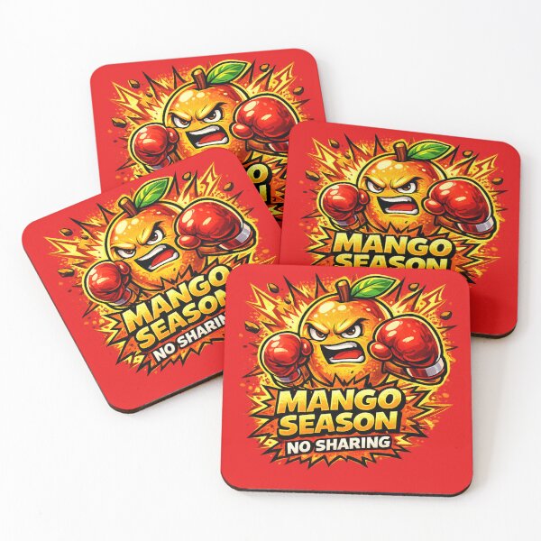 Item preview, Mango Season No Sharing Funny Angry Mango Boxing Quote Design designed and sold by irfanshikh.