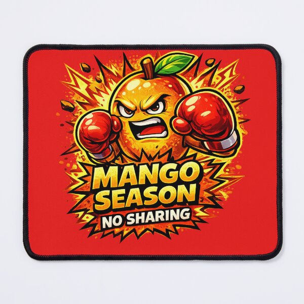Item preview, Mango Season No Sharing Funny Angry Mango Boxing Quote Design designed and sold by irfanshikh.