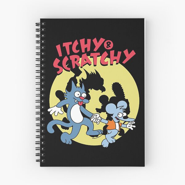 Item preview, Itchy and Scratchy Retro Cartoon Silhouette designed and sold by RustBloomart.