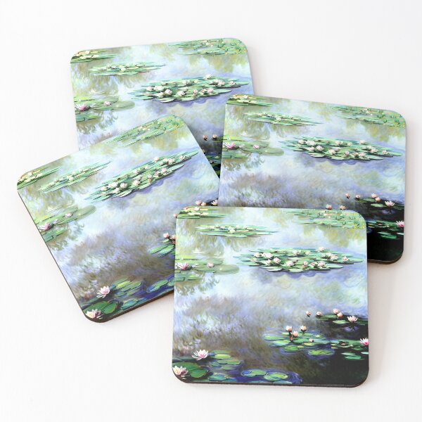 Item preview, Water Lilies: Impression of Reflections & Blossoming Surfaces (36) designed and sold by artdesignsnow.