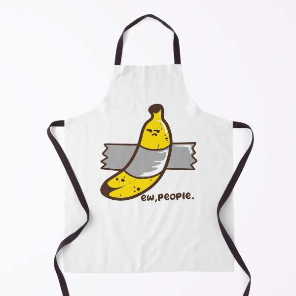Item preview, Ew, people - grumpy banana tape art  designed and sold by aStro678.