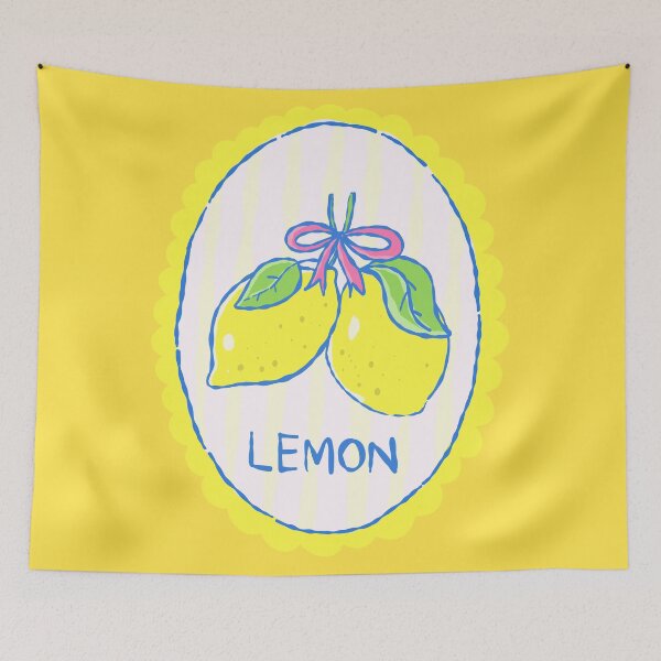 Item preview, Lemon Coquette Frame Botanical Design designed and sold by lichichu.