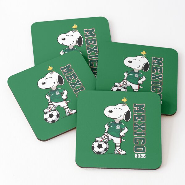 Item preview, Mexico Soccer Snoopy Woodstock designed and sold by DesignForYou79.