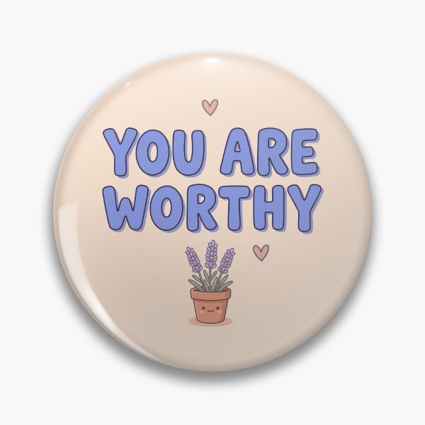 Item preview, You Are Worthy Lavender designed and sold by Amir Faysal.