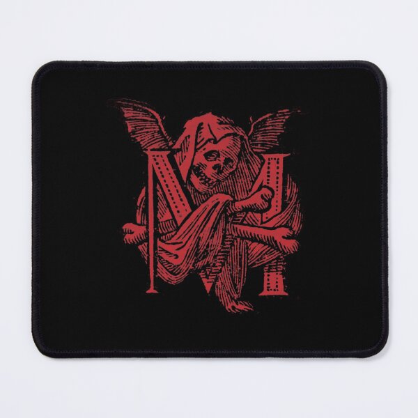 Item preview, Memento Mori Minstrel (red) - Medieval Woodcut Art designed and sold by Dungeon-Shop.