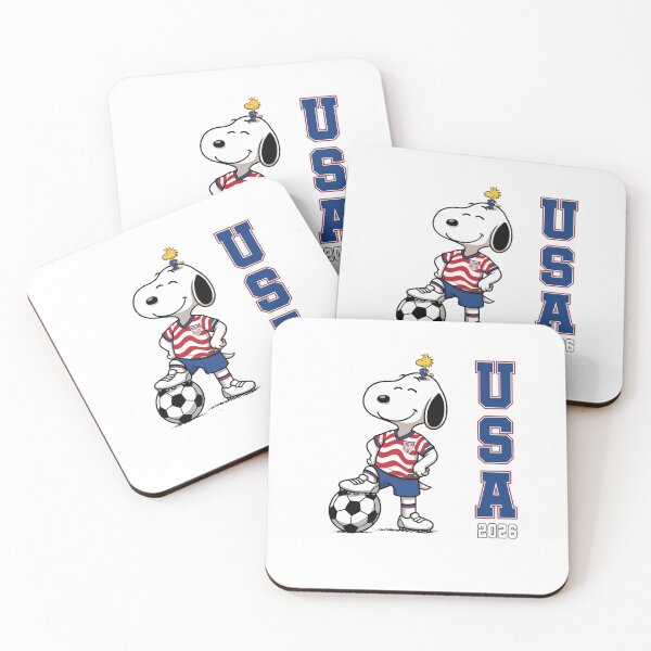 Item preview, USA Soccer Snoopy, USA World Cup 2026 designed and sold by DesignForYou79.