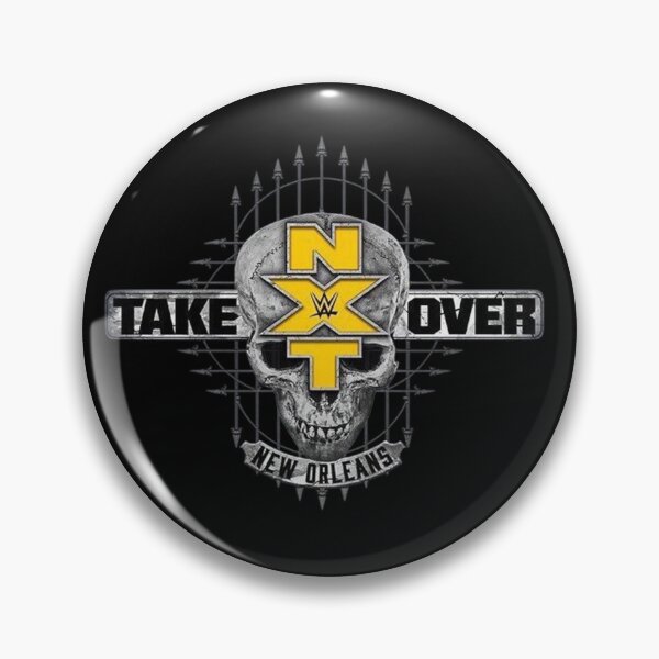 Item preview, NXT TakeOver New Orleans Skull Edition Logo designed and sold by Velvet-Mirage.