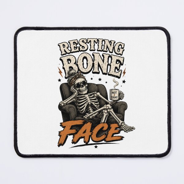 Item preview, Resting Bone Face designed and sold by Side Quest Co..