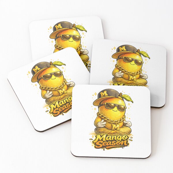 Item preview, Mango Season Gangsta Mango Gold Chain Hip Hop Funny Design designed and sold by irfanshikh.